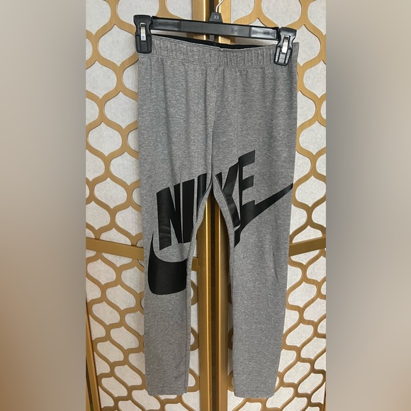 Women’s Nike Logo Leggings Sz L - Picture 3 of 7